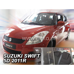 Дефлектори SUZUKI Swift IV 5D (+задни) (от 2010)