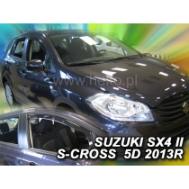Дефлектори SUZUKI SX4 S-Cross 5D HB (от 2013)