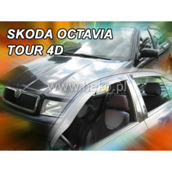 Дефлектори ŠKODA Octavia I 4D (+задни) Седан (1997-2004)