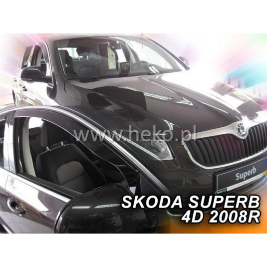 Дефлектори ŠKODA Superb II 4D (2008-2015)