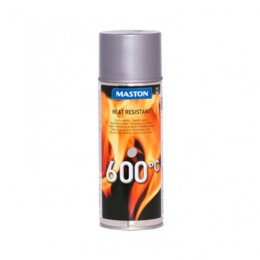 Maston Heatresistant спрей 400mml 600°C сребристи