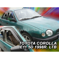 Дефлектори TOYOTA Corolla E11 4/5D TMP (1997-2001)