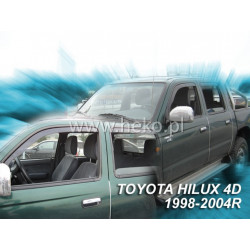 Дефлектори TOYOTA Hilux 4D (1998-2005)