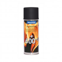 Maston Heatresistant спрей 400ml 600°C черен