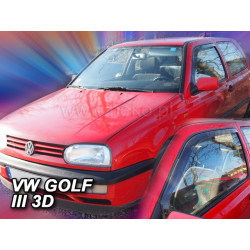 Дефлектори VOLKSWAGEN Golf III 3D (1991-1997)