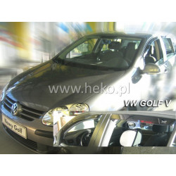 Дефлектори VOLKSWAGEN Golf V 5D (+задни) HB (2004-2008)