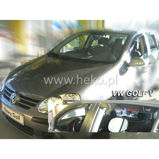Дефлектори VOLKSWAGEN Golf VI 5D (2008-2012)