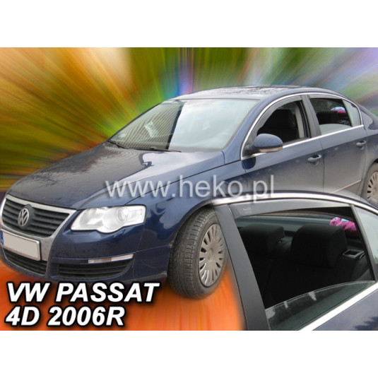 Дефлектори VOLKSWAGEN Passat 5D B6 (+задни) Седан (2005-2010)