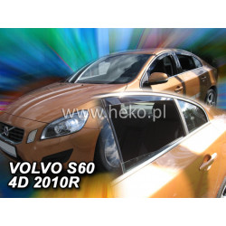 Дефлектори VOLVO S60 4D (+задни) (от 2010)