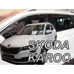 Дефлектори ŠKODA Karoq 5D (+задни) (от 2017)