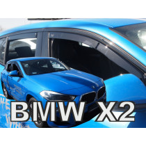 Дефлектори BMW X2 F39 5D (+задни) (от 2018)