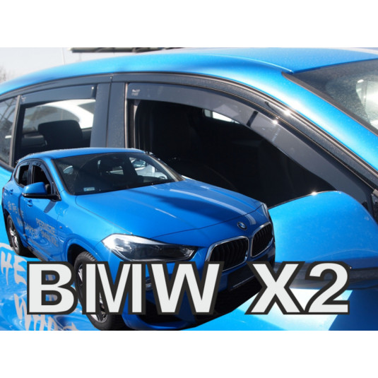 Дефлектори BMW X2 F39 5D (+задни) (от 2018)