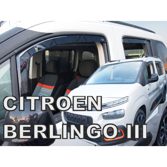Дефлектори CITROËN Berlingo III 4D/5D (+задни) (от 2018)