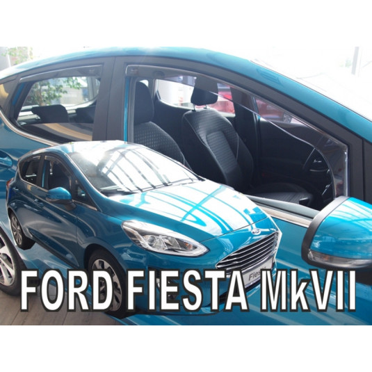 Дефлектори FORD Fiesta VII 5D (+задни) (от 2017)
