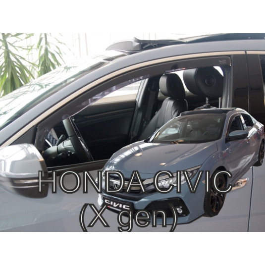 Дефлектори HONDA Civic X 4/5D (от 2017)