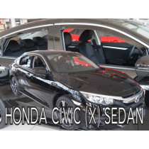Дефлектори HONDA Civic X 4D (+задни) Седан (от 2017)