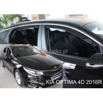 Дефлектори KIA Optima IV JF 4D (+задни) Седан (от 2016)