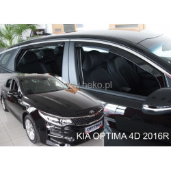 Дефлектори KIA Optima IV JF 4D (+задни) Седан (от 2016)