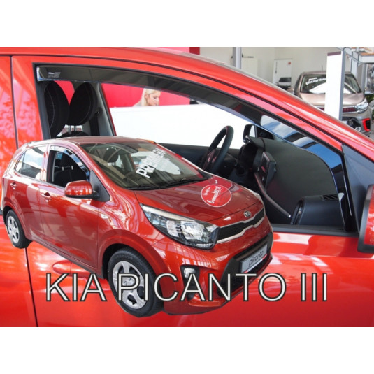 Дефлектори KIA Picanto III 5D (от 2017)