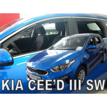 Дефлектори KIA Ceed III 5D SW(+задни) (от 2018)