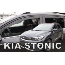 Deflektory KIA Stonic 5D (+задни) (od 2017)