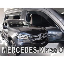 Дефлектори MERCEDES X-Class 4D (+задни) (от 2017)