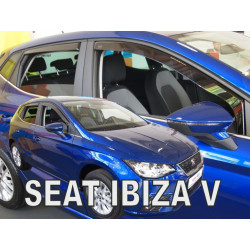 Дефлектори SEAT Ibiza V 5D (+задни) (от 2017)