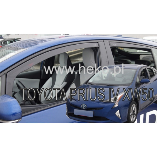 Дефлектори TOYOTA Prius IV XW50 5D (+задни) (от 2016)