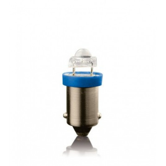 LED лампи 1led 12V BA9S синя (2 бр.)