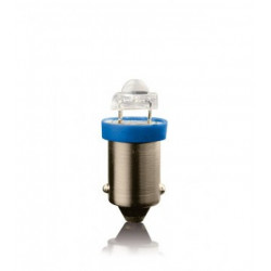 LED лампи 1led 12V BA9S синя (2 бр.)