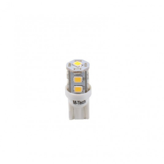 LED W5W, T10 9xSMD2835 White 2 броя