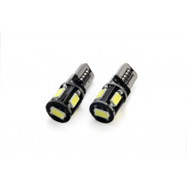 LED крушки CANBUS 5SMD 5730 T10 (W5W) White (2 бр.)