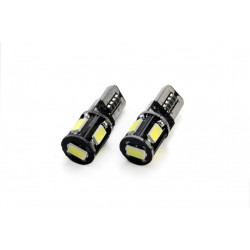 LED крушки CANBUS 5SMD 5730 T10 (W5W) White (2 бр.)