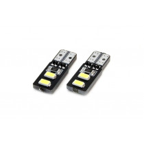 LED жарулки CANBUS 4SMD 5730 T10 (W5W) White (2 бр.)