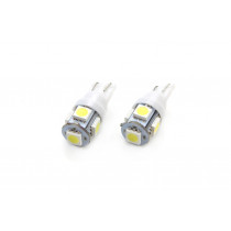 LED крушки STANDARD T10 W5W 5xSMD 5050 12V (2бр.)