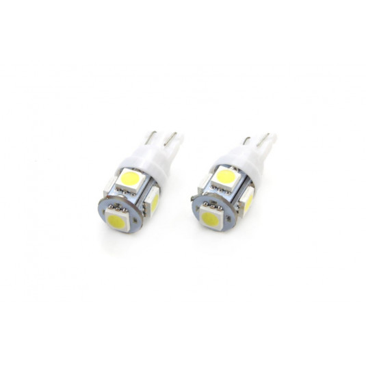 LED крушки STANDARD T10 W5W 5xSMD 5050 12V (2бр.)