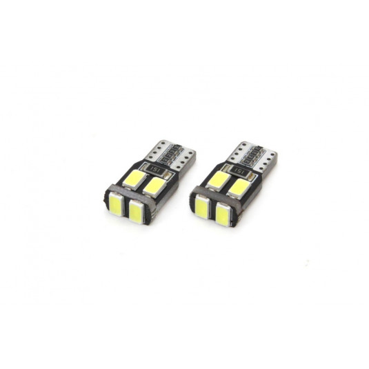 LED крушки VERTEX CANBUS 6SMD-2 5730 T10 (W5W) White (2 бр.)