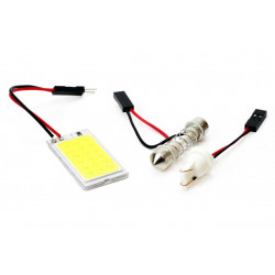 LED лампи CLASSIC T10 W5W C5W 1xCOB-18 12V Light board (2 бр.)