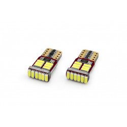 LED крушки CANBUS 18SMD 4014 T10e (W5W) White 12V (2 бр.)