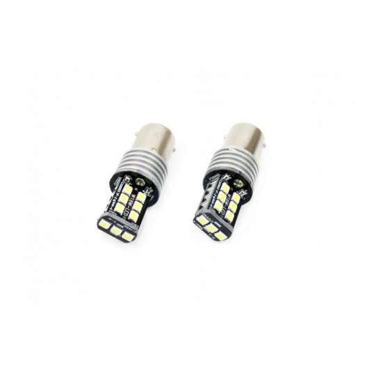 LED крушки CANBUS 15SMD 2835 7,5W 1156 (P21W) White 12V/24V (2бр.)