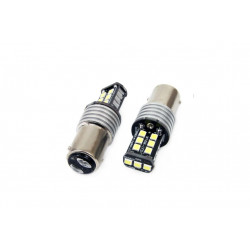 LED Жаруми CANBUS 15SMD 2835 7,5W 1157 (P21/5W) White 12V/24V (2бр)