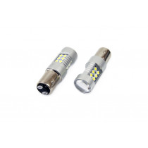 LED лампи CANBUS 24SMD 3030 1157 (P21/5W) White 12V/24V (2 бр.)