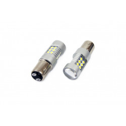 LED лампи CANBUS 24SMD 3030 1157 (P21/5W) White 12V/24V (2 бр.)