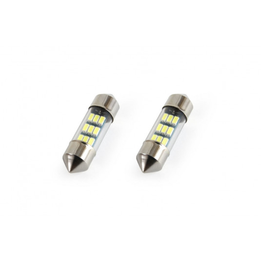 LED крушки STANDARD Festoon C5W 9xSMD 3014 12V 31mm (2бр.)