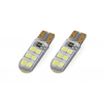 Светлини LED STANDARD T10 W5W 12xSMD 2835 12V Silca (2бр.)