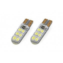 Светлини LED STANDARD T10 W5W 12xSMD 2835 12V Silca (2бр.)