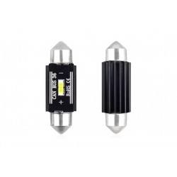 LED крушки CANBUS 1 SMD UltraBright 1860 Festoon 36mm White 12V/24V (2 бр.)