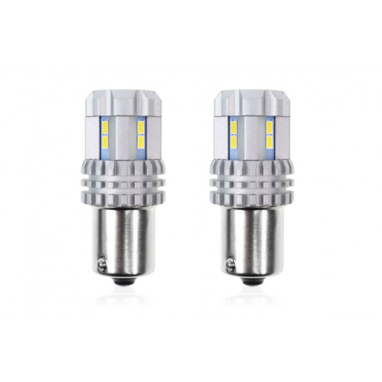 LED светлини CANBUS UltraBright 3020 22SMD 1156 (R5W, R10W) P21 White 12V/24V (2 бр.)