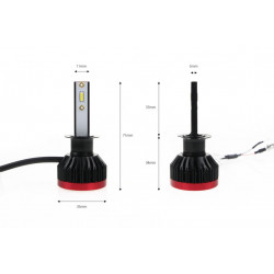 LED крушки за главното осветление H1 BF Серия AMiO (2бр.)