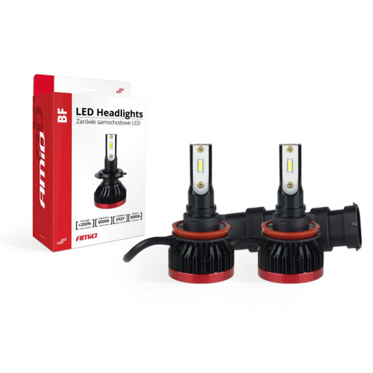 LED лампи главно осветление H8/H9/H11 BF Series AMiO (2бр.)
